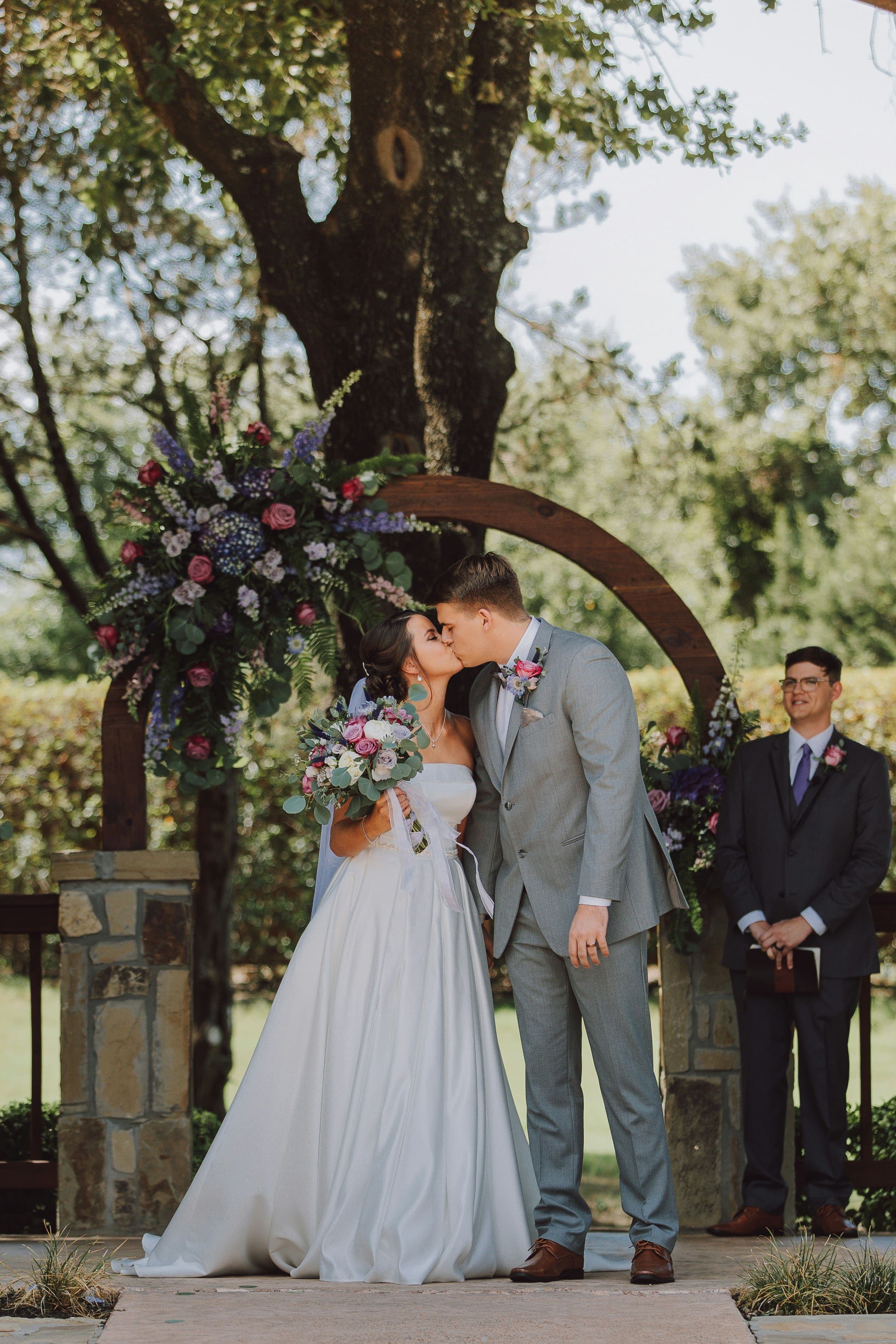 Example couple photo before AI cartoon invitation